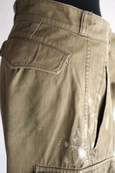 1940s French Army M-47 Early Cargo Trousers