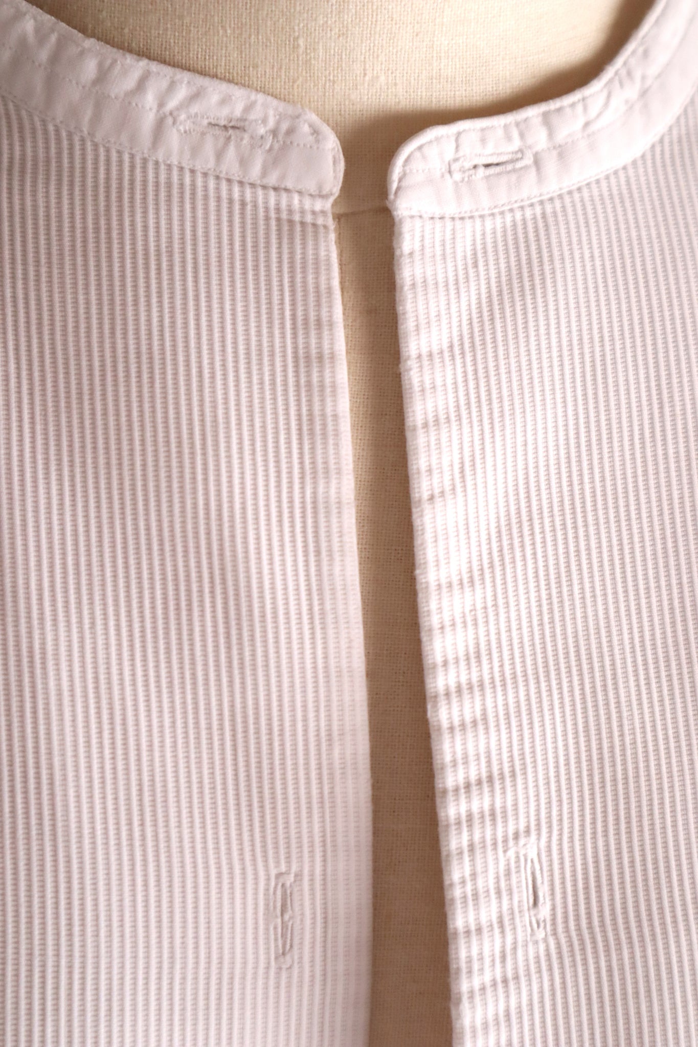 1930s White Cotton Shirt