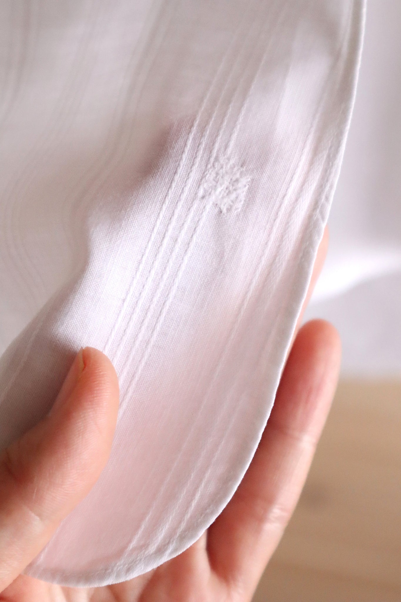 1930s White Cotton Shirt