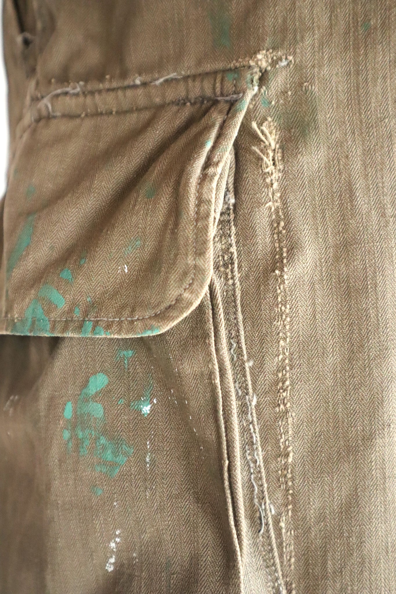 1940s French Army M-47 Early Cargo Trousers
