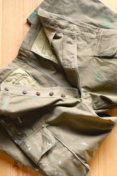 1940s French Army M-47 Early Cargo Trousers