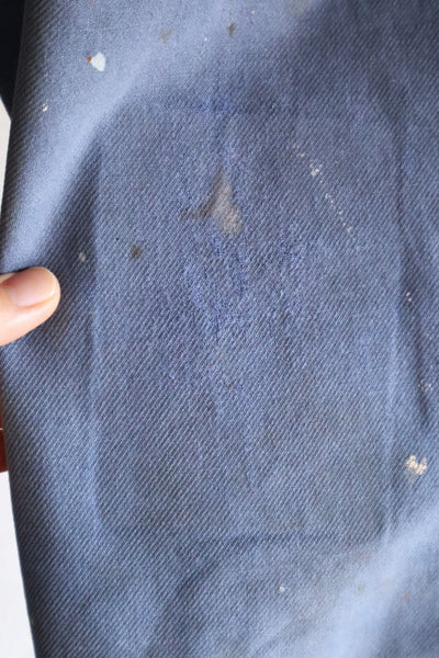 1950s–1960s French Blue Moleskin Work Pants