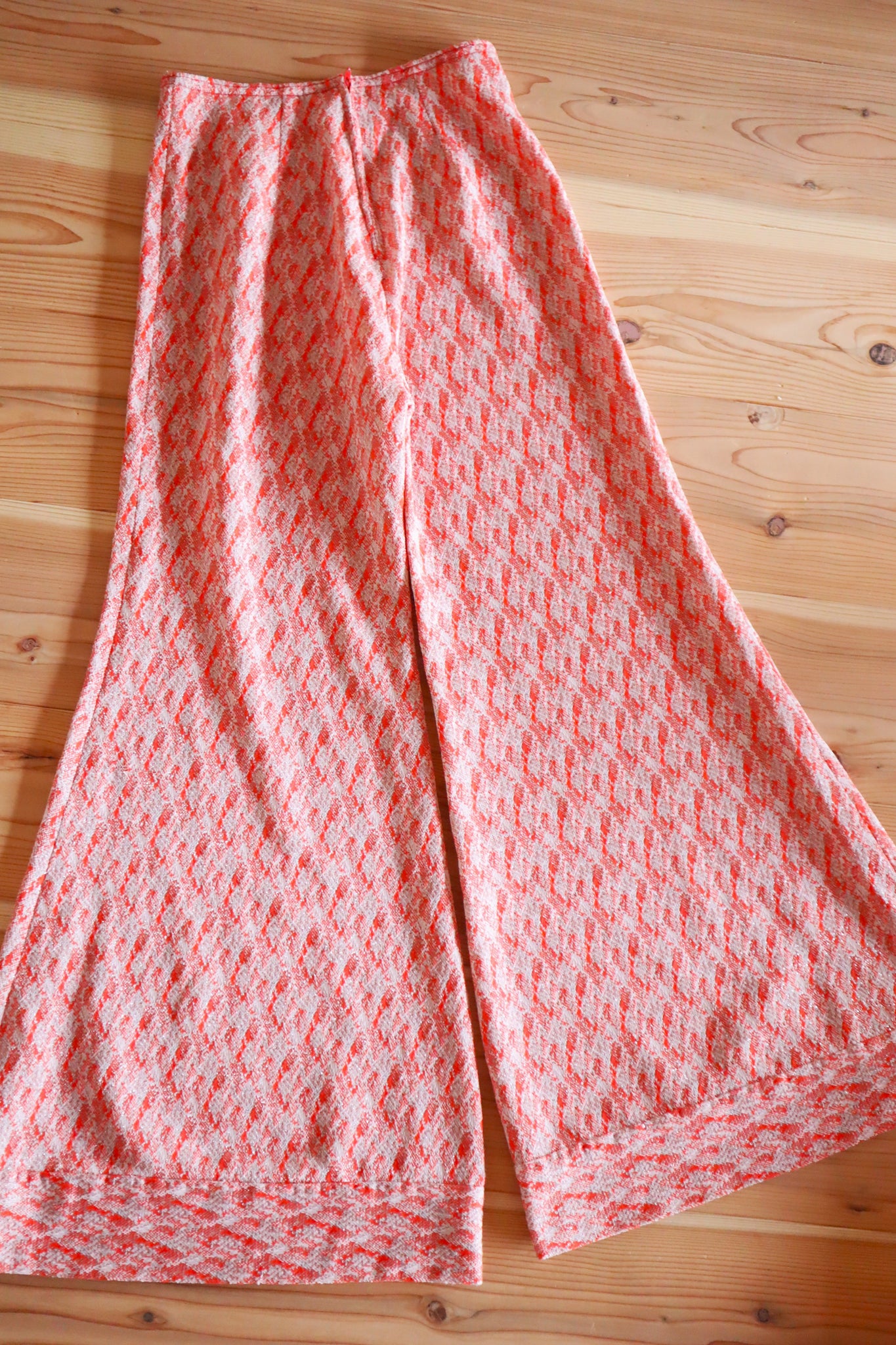 70s Knit Flare Pants