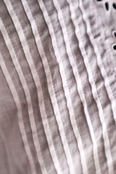 1910s French Cotton Cutwork Embroidered Blouse