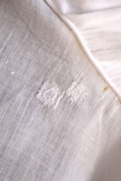 1910s French Cotton Cutwork Embroidered Blouse