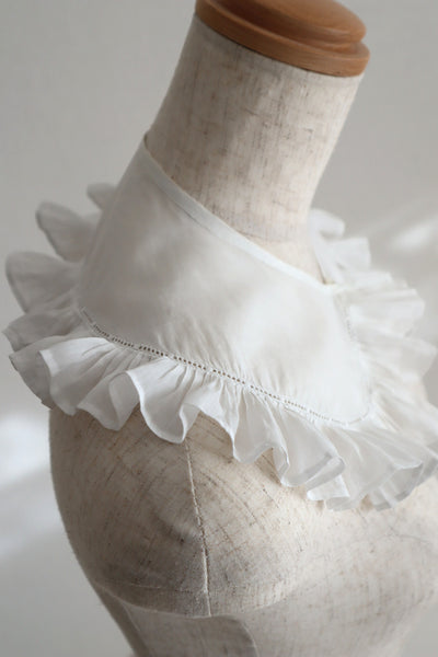 1900s French Cotton Batiste Collar