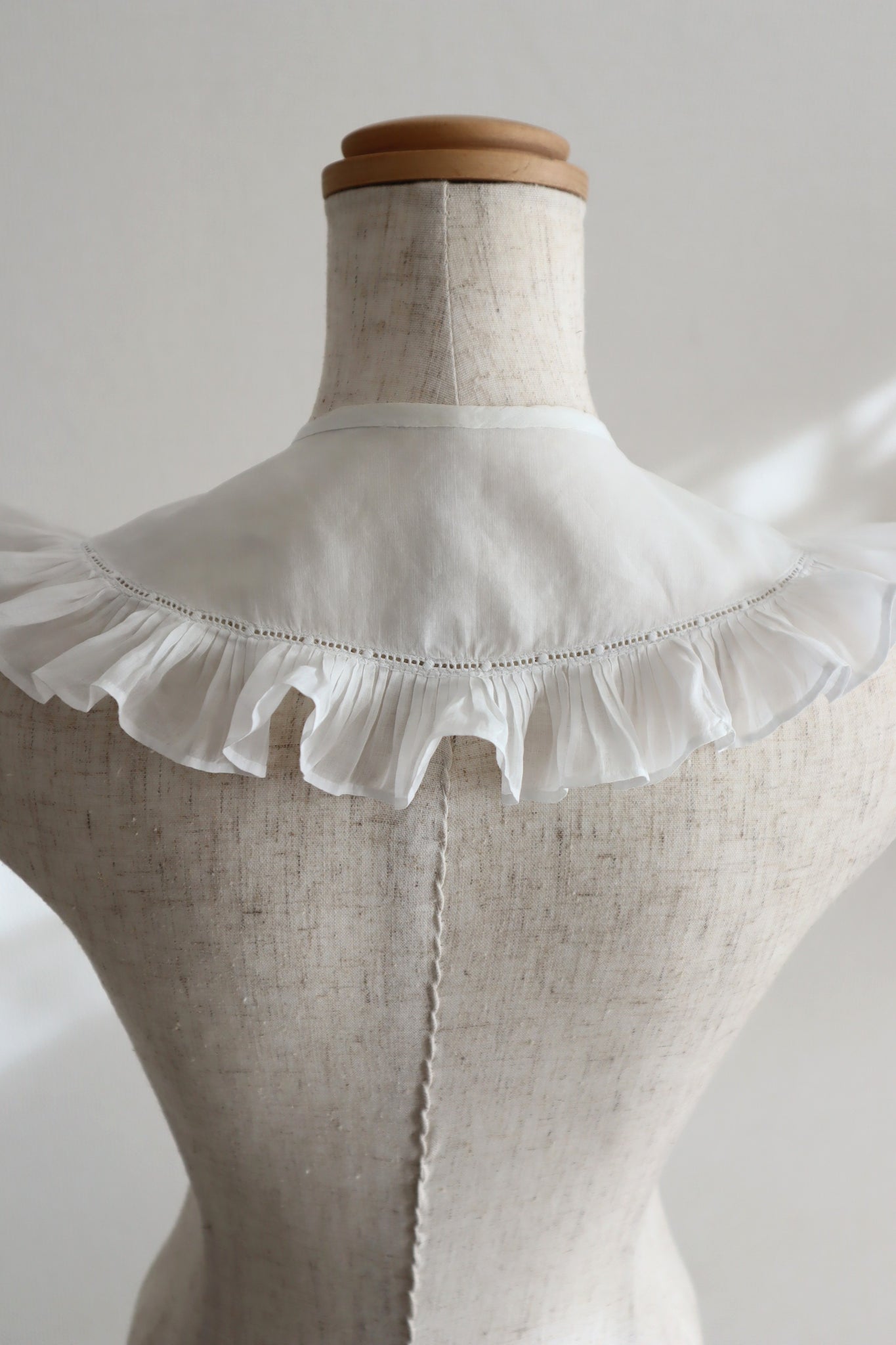 1900s French Cotton Batiste Collar