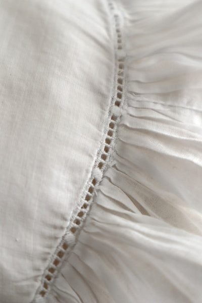 1900s French Cotton Batiste Collar