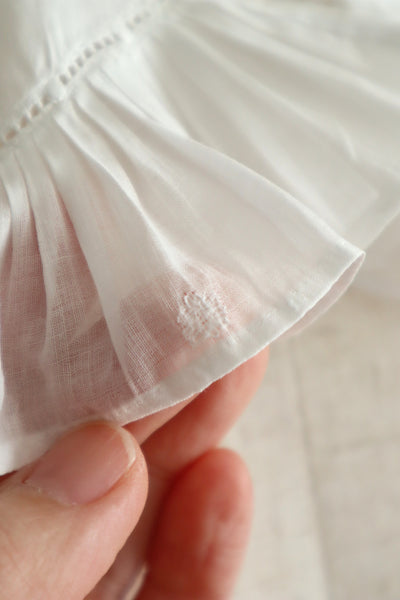 1900s French Cotton Batiste Collar