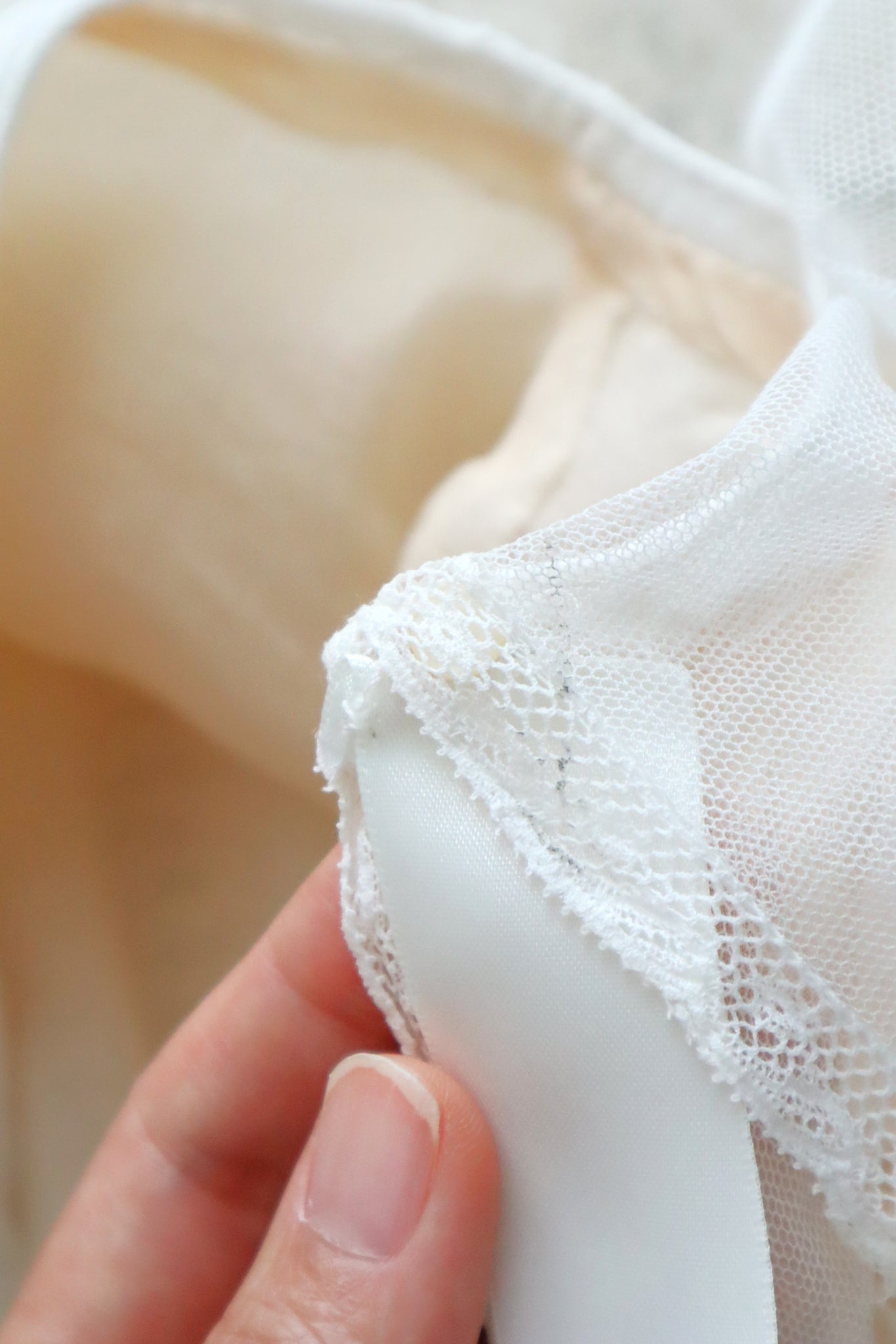 1910s French Tulle Lace & Silk Baby Jacket