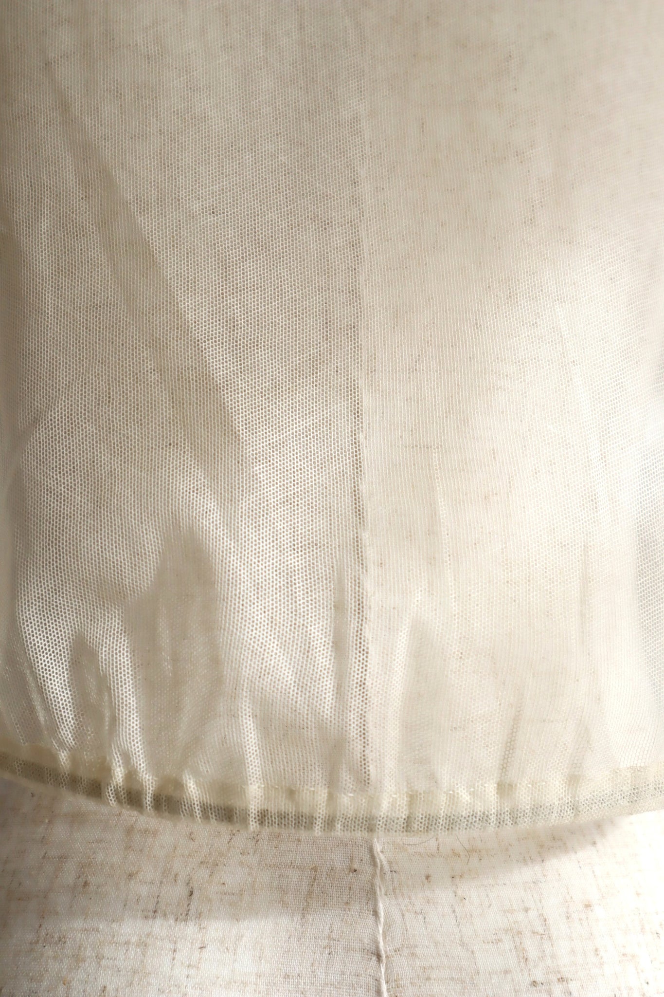 1910s French All Tulle Lace Dickey