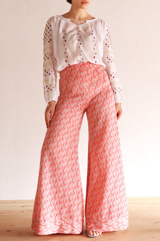 70s Knit Flare Pants