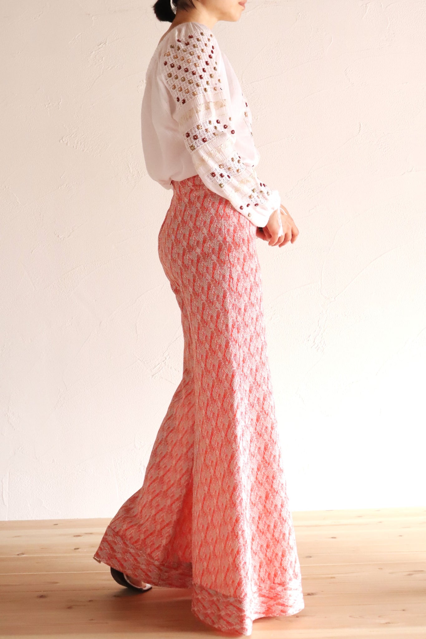 70s Knit Flare Pants