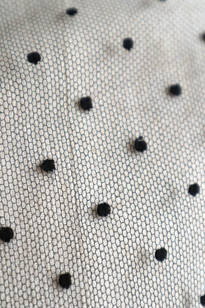 Belle Epoque French Black Lace Shawl