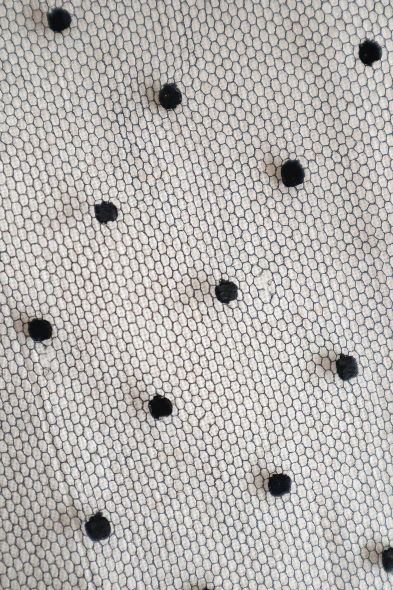 Belle Epoque French Black Lace Shawl