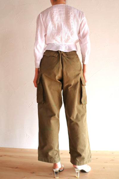 1940s French Army M-47 Early Cargo Trousers