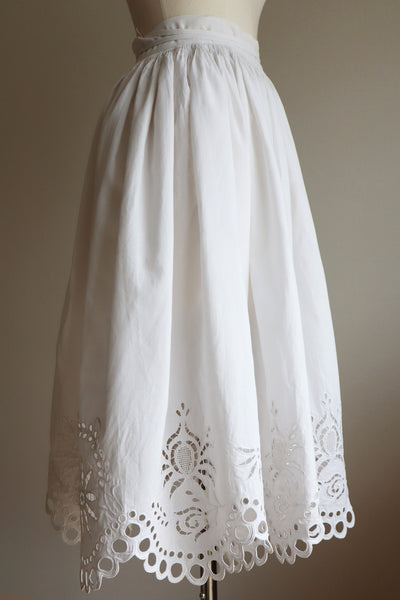 1930s Eastern European Embroidered Skirt