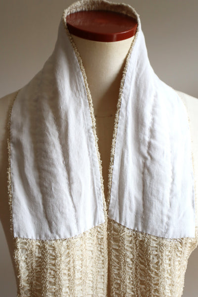 Handcrafted French Vintage Ribbon Sash Belt
