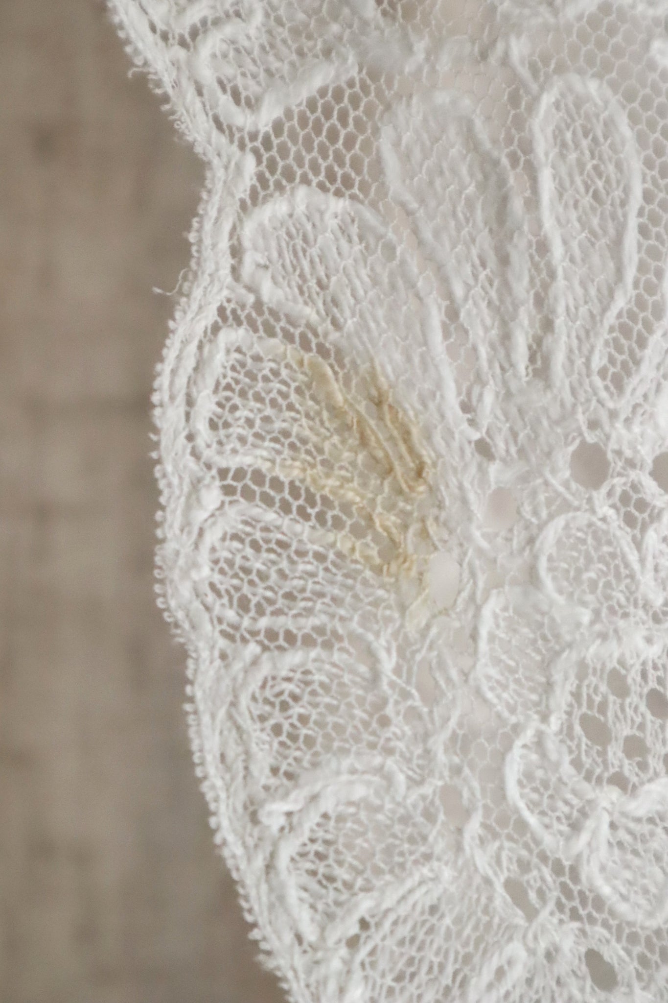 1910s Edwardian Lace Shawl