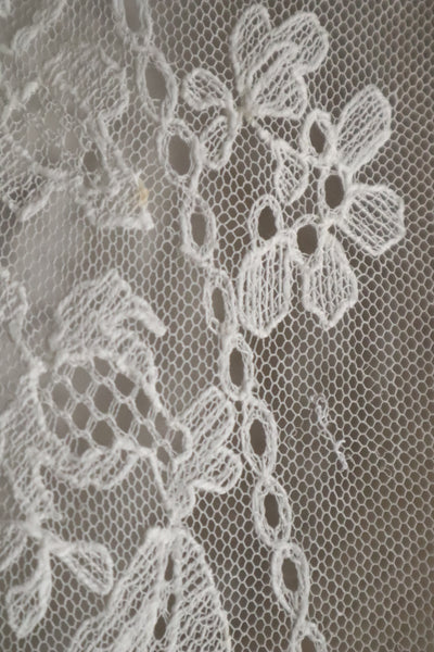 1910s Edwardian Lace Shawl