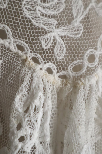 1910s Edwardian Lace Shawl