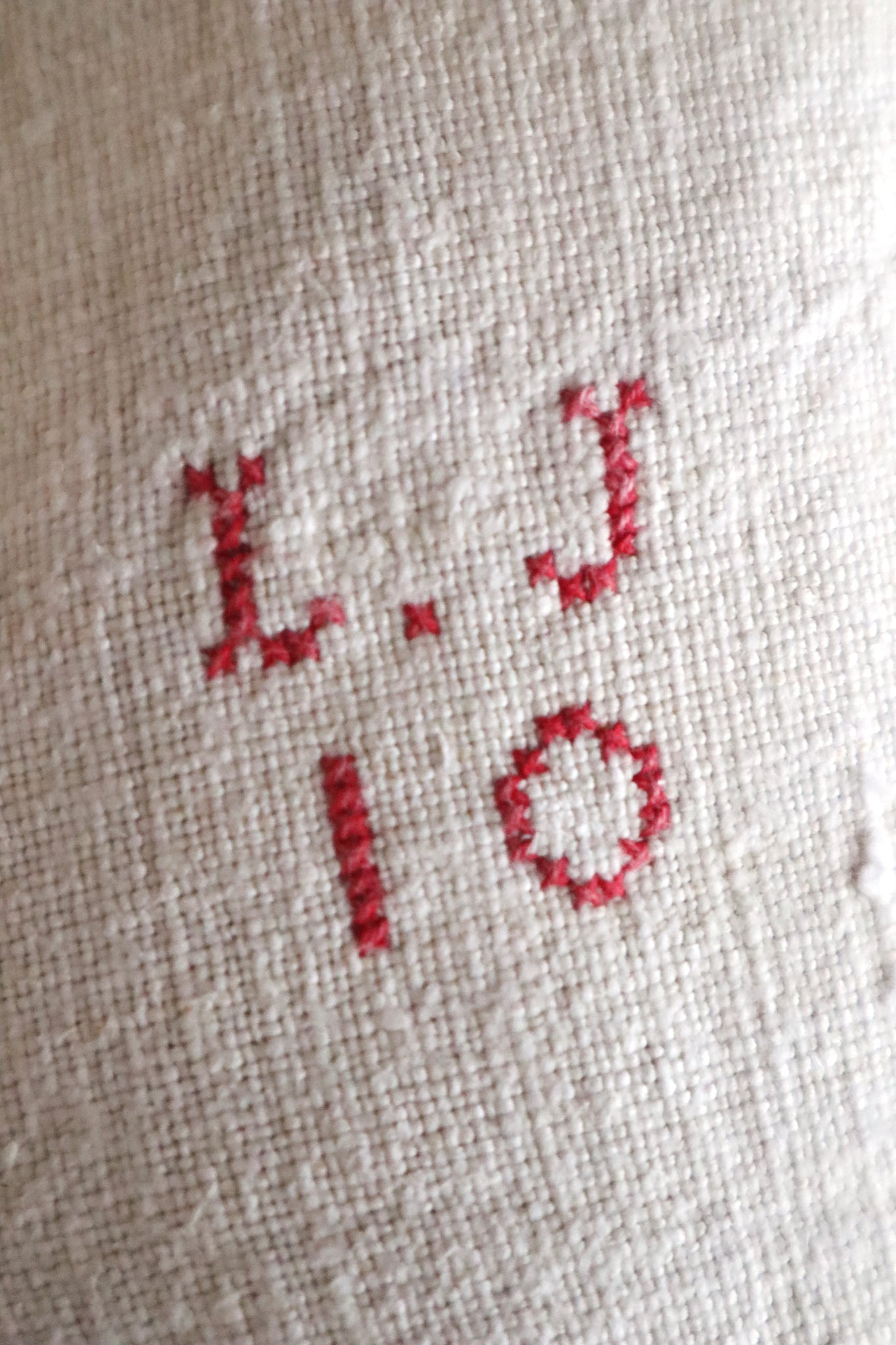1890s French Homespun Linen Shepherd's Smock