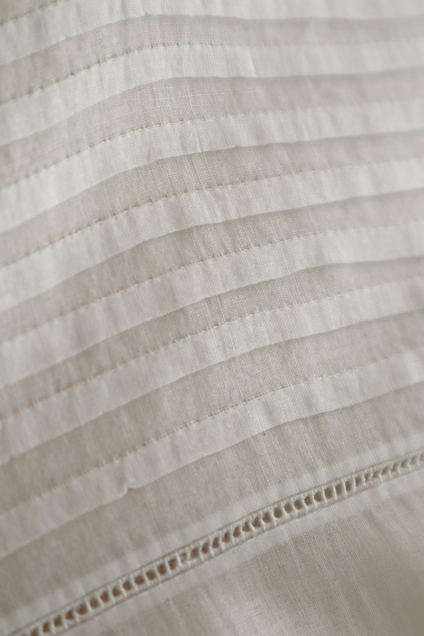 1900s French Broderie Anglaise Capelet