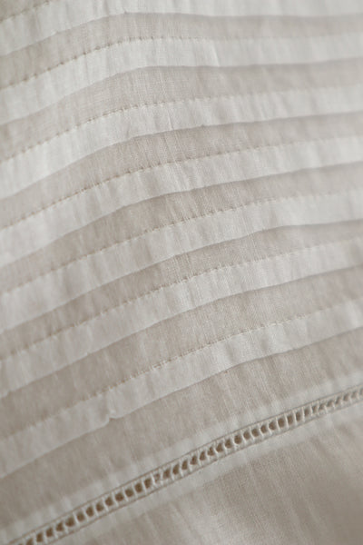 1900s French Broderie Anglaise Capelet