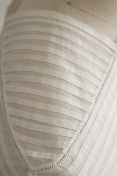 1900s French Broderie Anglaise Capelet