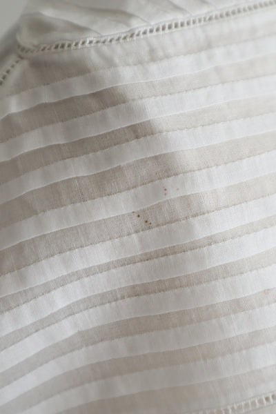 1900s French Broderie Anglaise Capelet