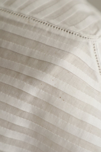 1900s French Broderie Anglaise Capelet