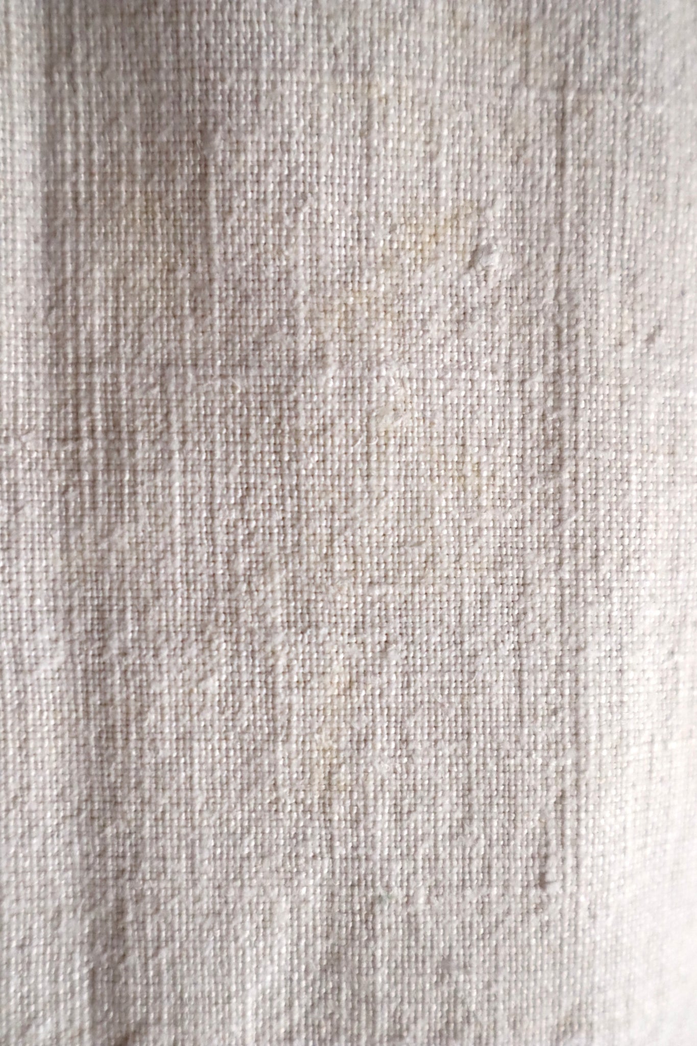 1890s French Homespun Linen Shepherd's Smock