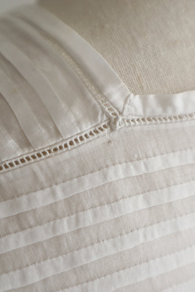 1900s French Broderie Anglaise Capelet