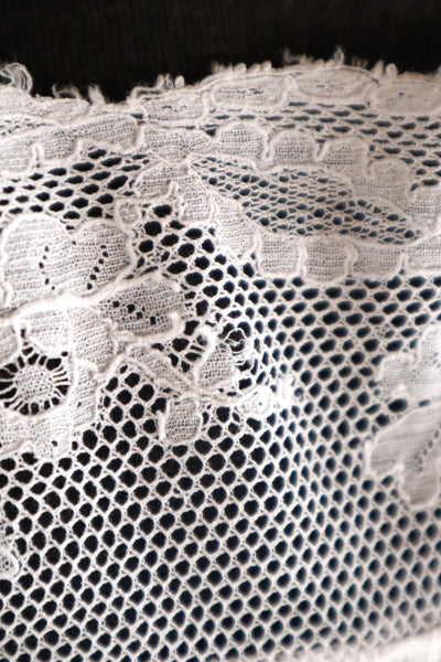 1910s French Valenciennes Lace Cotton Lawn Dress