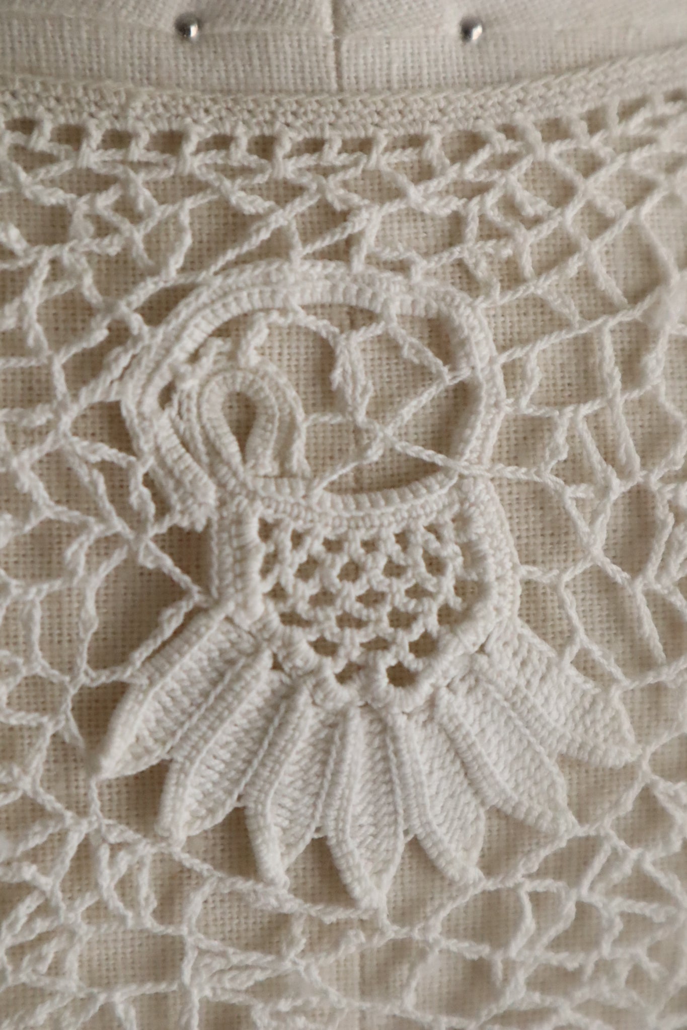1900s–1910s Edwardian Irish Crochet Lace Collar