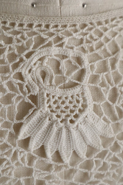 1900s–1910s Edwardian Irish Crochet Lace Collar
