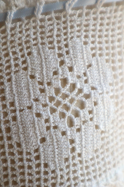 1900s Crochet Corset Cover