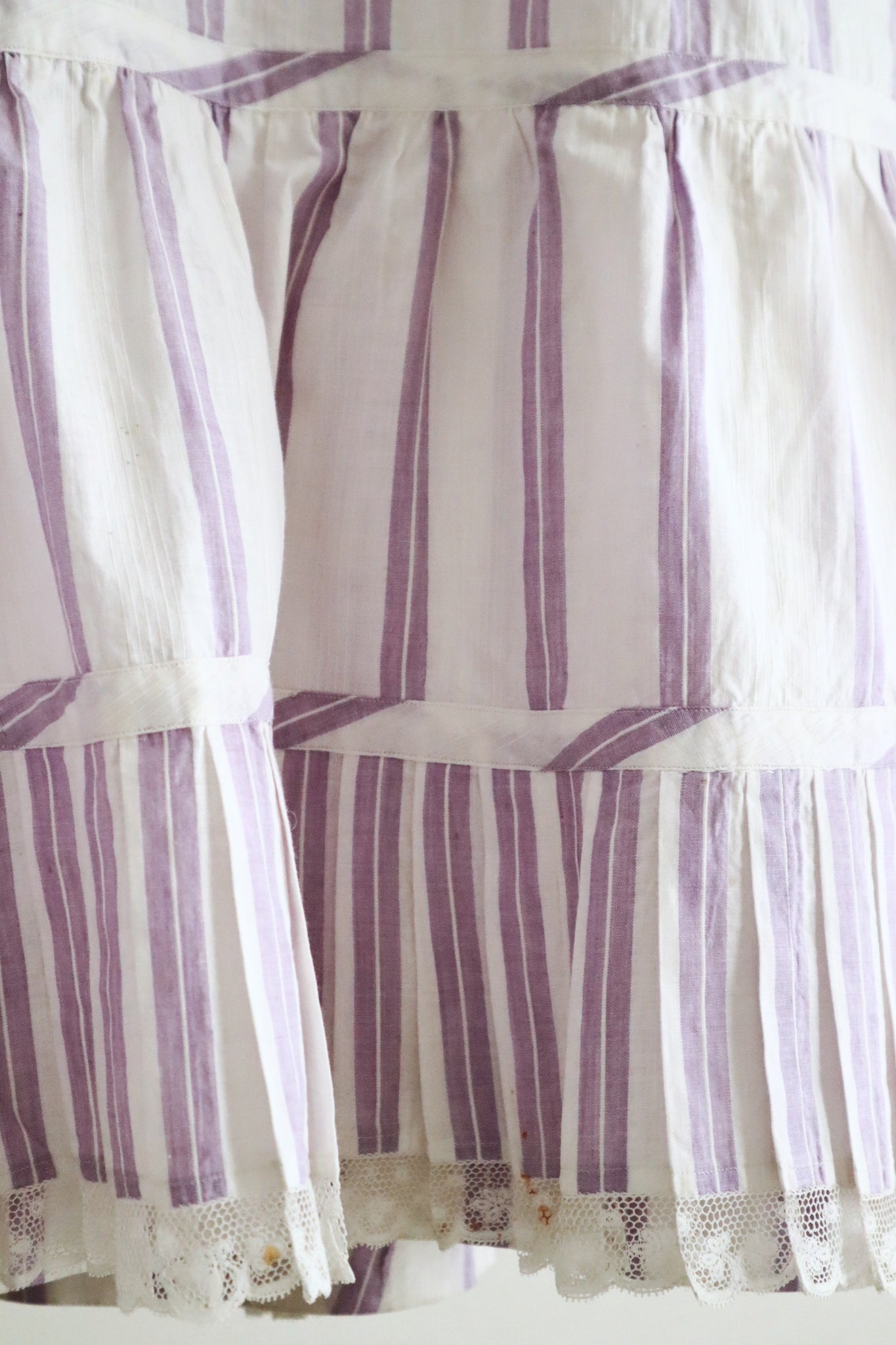 1900s French Linen Petticoat Skirt