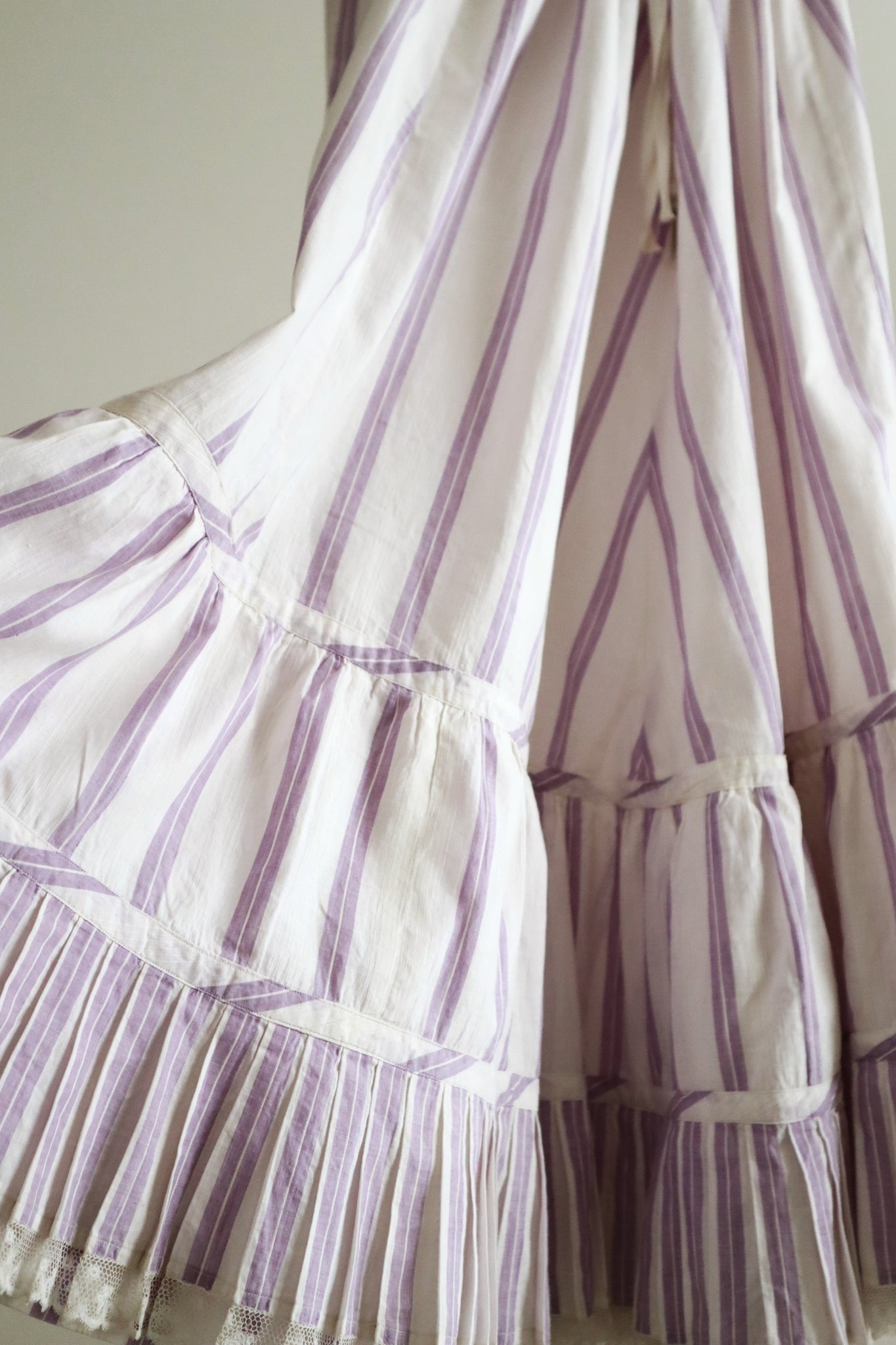 1900s French Linen Petticoat Skirt