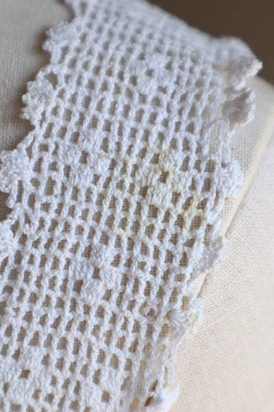 1900s Crochet Corset Cover