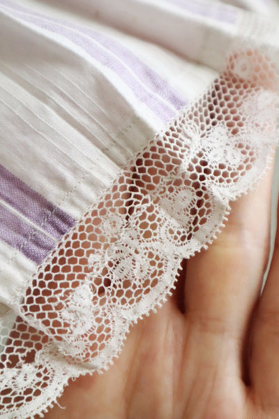 1900s French Linen Petticoat Skirt