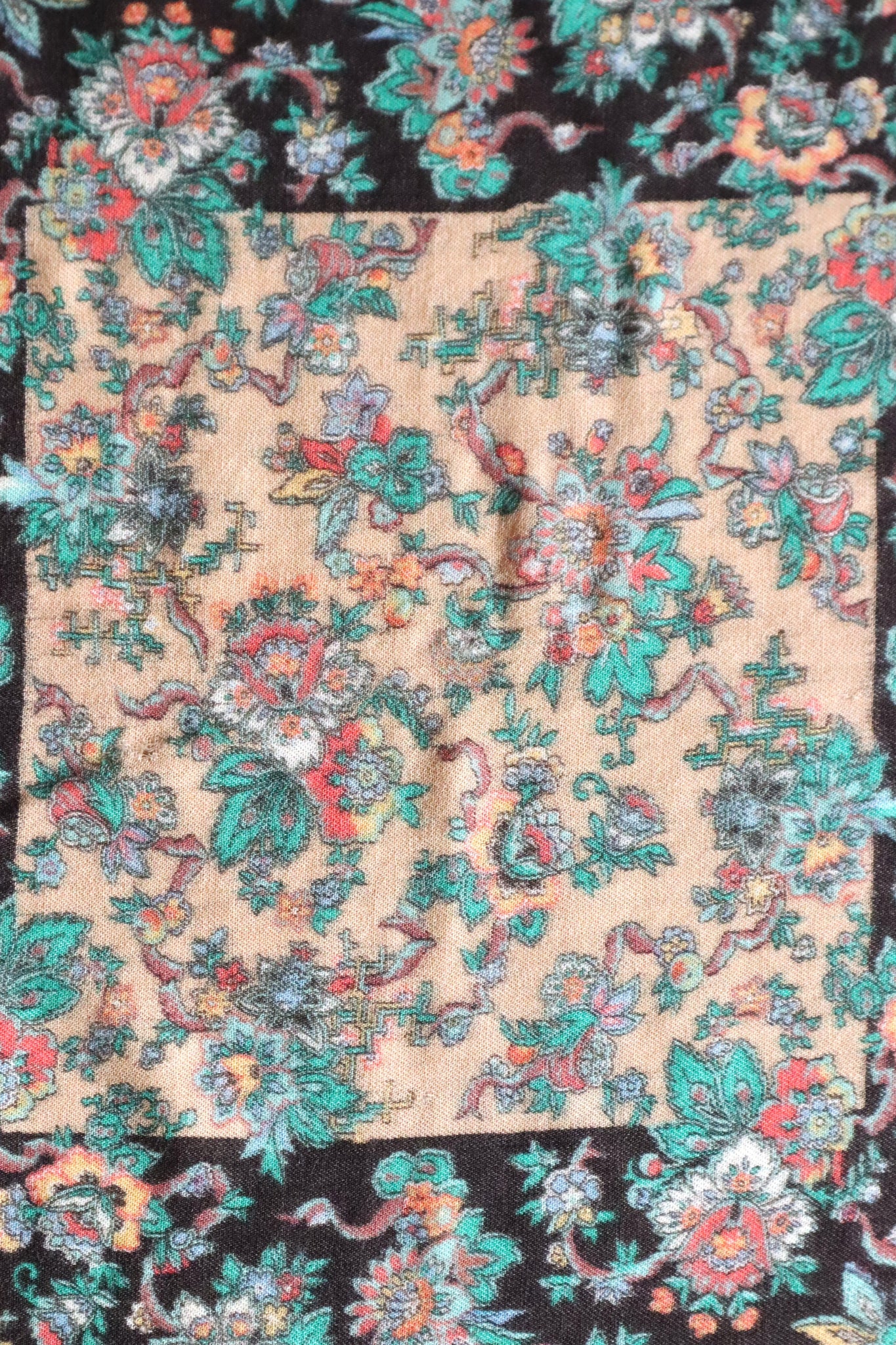 1970s Liberty of London Veruna Wool Scarf