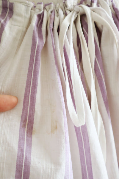 1900s French Linen Petticoat Skirt