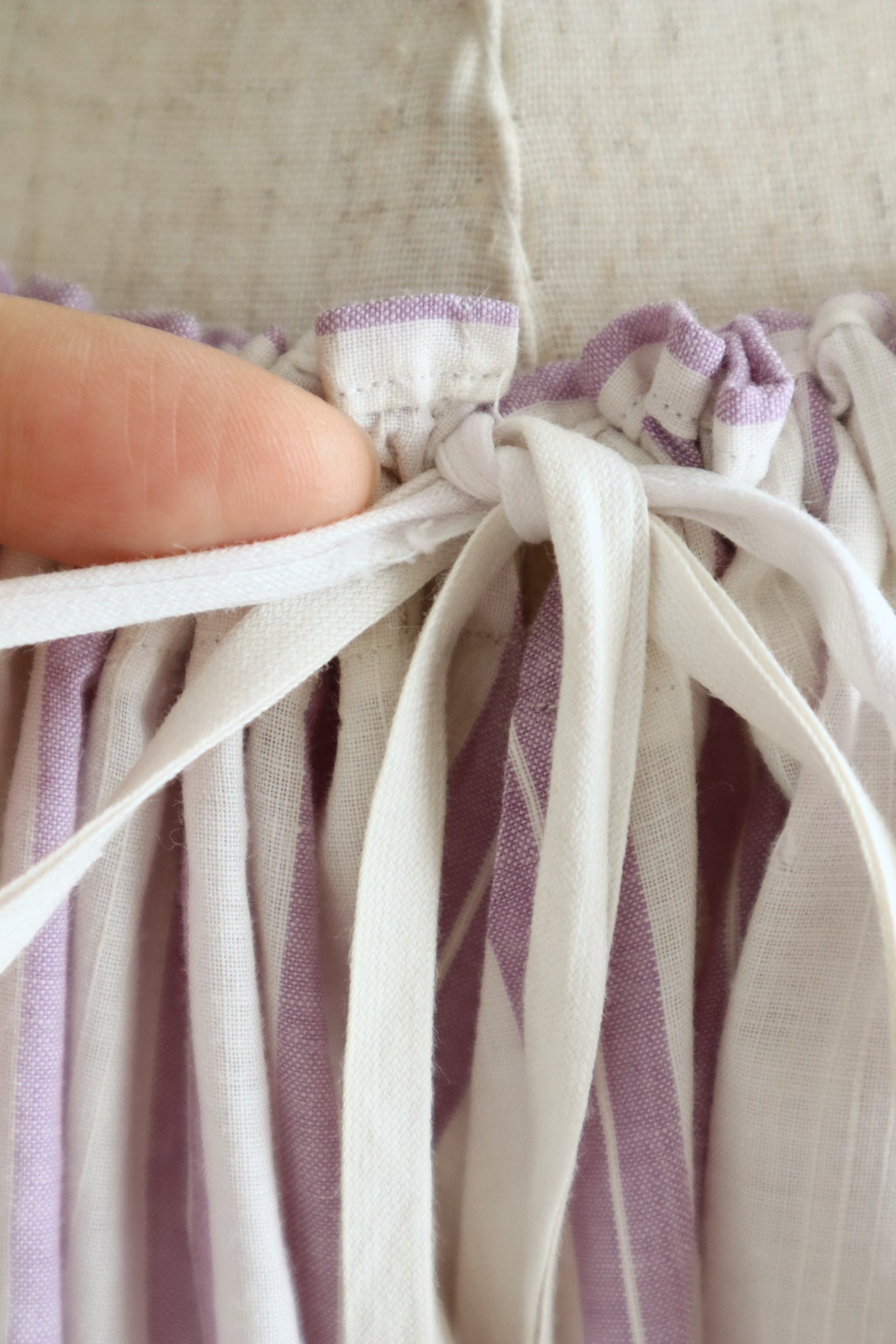 1900s French Linen Petticoat Skirt