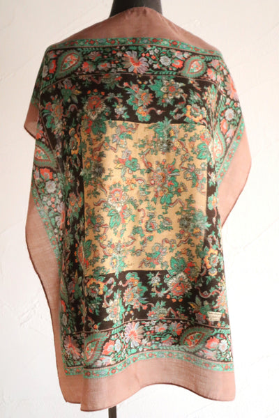 1970s Liberty of London Veruna Wool Scarf