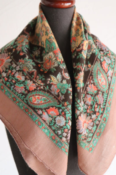 1970s Liberty of London Veruna Wool Scarf