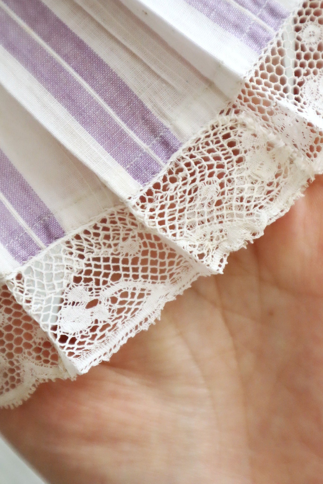 1900s French Linen Petticoat Skirt