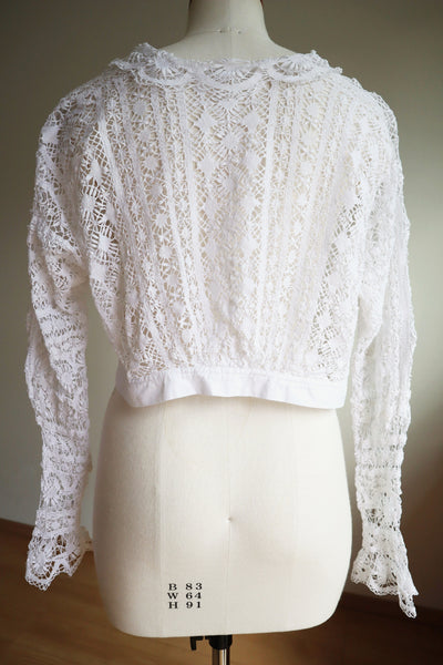 1900s Bobbin Lace Blouse