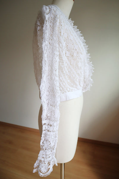 1900s Bobbin Lace Blouse