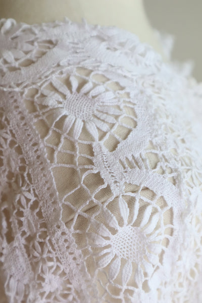 1900s Bobbin Lace Blouse